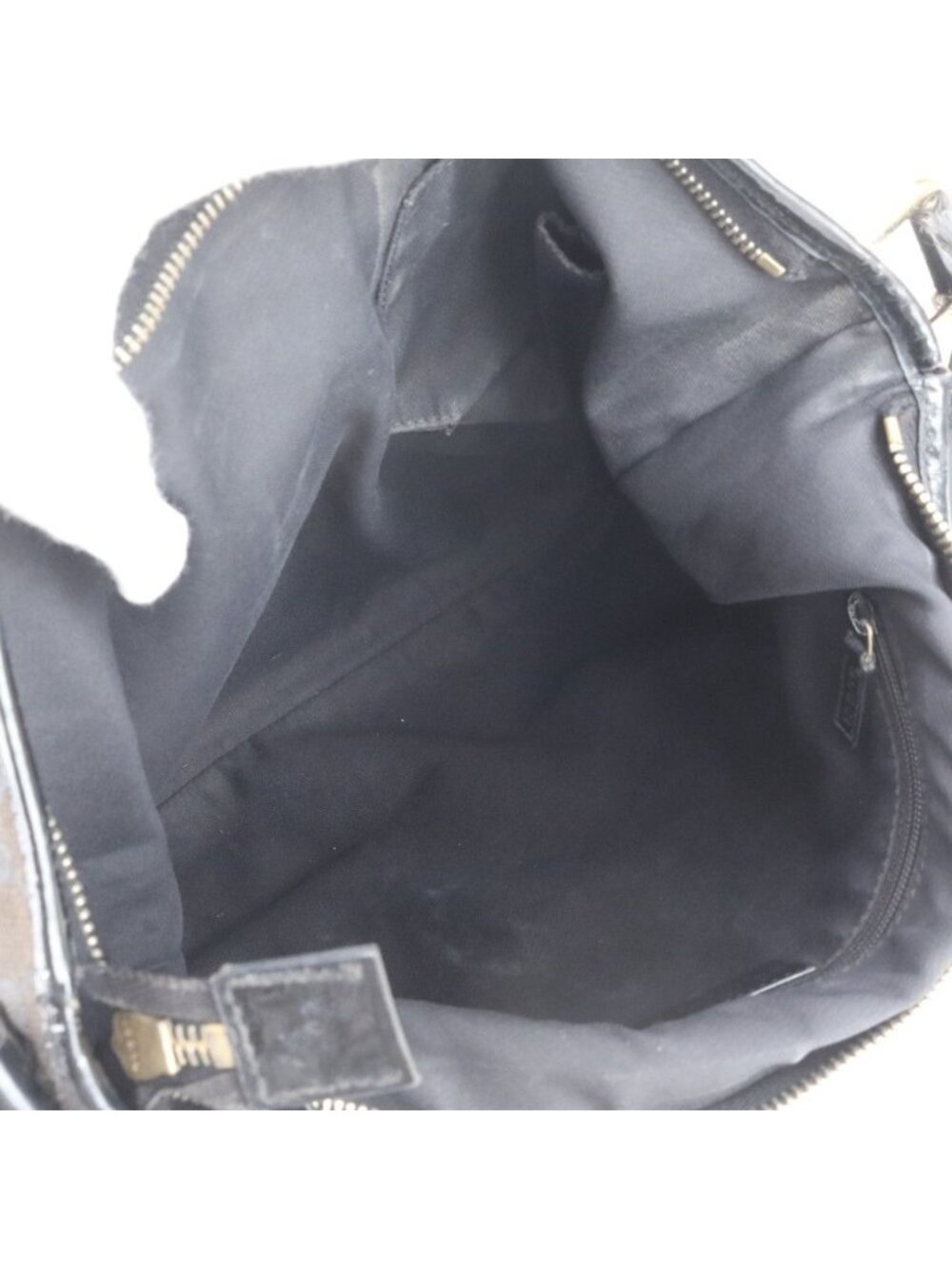 Gucci GG Canvas Leather Shoulder Bag Crossbody Hand Abbey - Picture 7 of 12